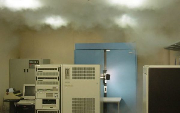 Noua tehnică în stingerea automată a incendiilor foloseşte gaz, nu apă